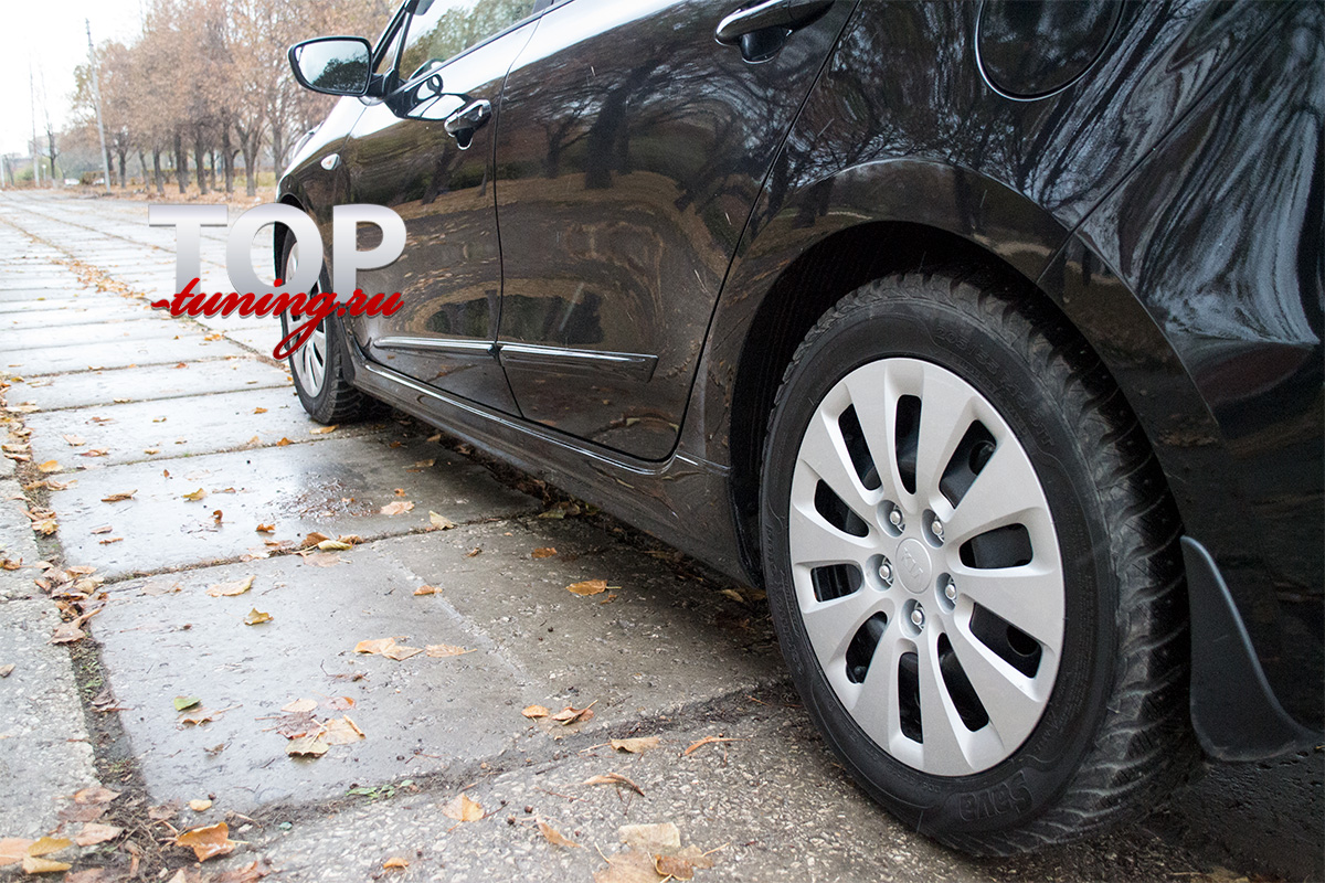 ЗАЩИТНЫЕ МОЛДИНГИ НА ДВЕРИ ТЮНИНГ КИА СИД 2 (ХЭТЧБЕК, УНИВЕРСАЛ, ДОРЕСТАЙЛИНГ / РЕСТАЙЛИНГ 2012+)